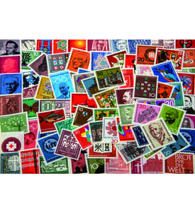 100 verschiedene BRD Ausgaben von 1960 bis 1969 postfrisch