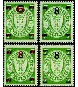 Danzig Nr. 240,241,A241,B241** 