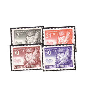 Generalgouvernement postfrisch mit Nr. 59-62