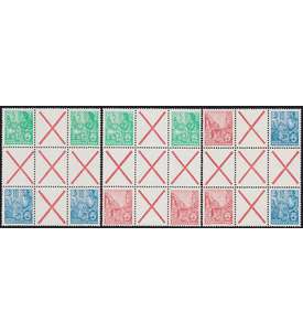  DDR Herzstcke 4-6 postfrisch **