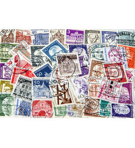 50 verschiedene Berlin Dauerserien gestempelt