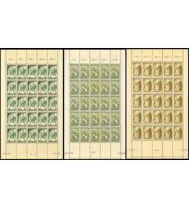 Saar-Bogensatz Nr. 365-367 Volkshilfe 1955 - Gem�lde postfrisch