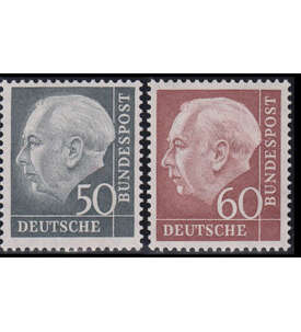BRD Heuss-Spitzen Nr. 189+190 postfrisch geprft und signiert Schlegel