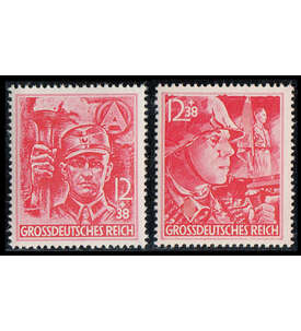 III. Reich postfrisch mit Nr. 909-910