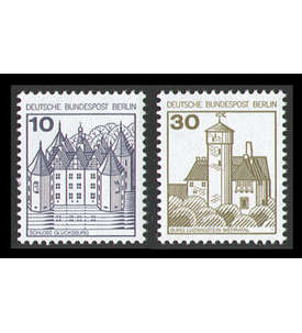 Berlin Letterset postfrisch  Burgen und Schlsser 10+30