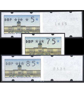 Berlin ATM VS2 postfrisch ** 5-65-75-85-145 Pfennig mit Nummer