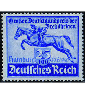 III. Reich aus 1933/1945 60 ver. postfrische Werte mit Nr. 746