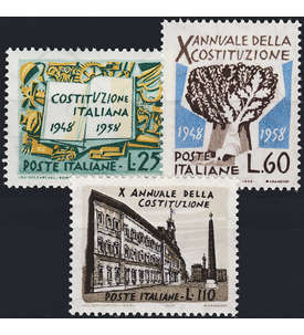 Italien Sammlung mit Nr. 1007-1009 postfrisch **