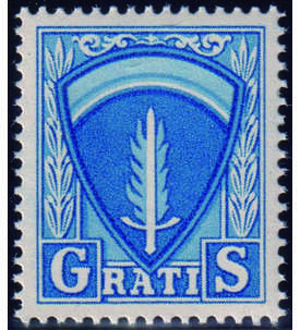 Franzsische Zone 1948 Fiskalmarke der Militrbehrde