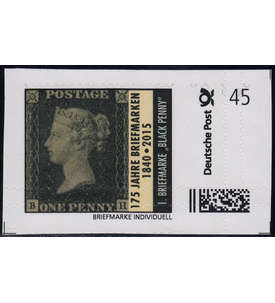 BRD Bund  Verzhnung Selbstklebende Black Penny