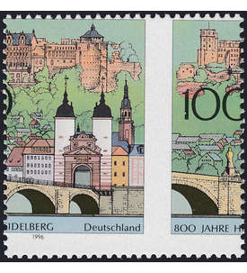 BRD Bund Nr. 1868 postfrisch ** Verzhnung