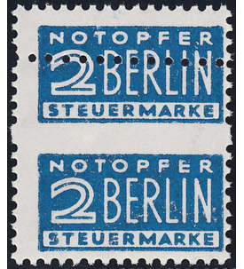 Berlin Notopfer als verzhntes postfrisches Paar