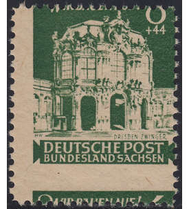SBZ Wiederaufbau 1946 Nr. 64 postfrisch als markante Verzhnung