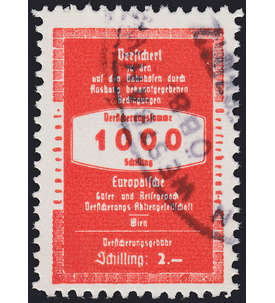 sterreich - Versicherungsmarke postfrisch **