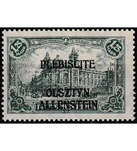 Allenstein - Farbvariante Nr. 11 b postfrisch typgeprft und signiert