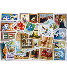 Motivmarken - Groformate Ungarn ber 60 Stck