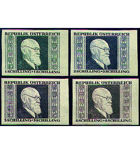 sterreich Nr. 772-775 A+B postfrisch ** Renner-Einzelwerte