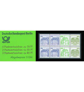 Berlin Markenheft Nr. 13 Burgen und Schlsser 1982