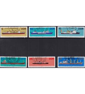 DDR - 200 ver. Sondermarken mit Nr. 2709-2714 Hochseeschiffe 1982