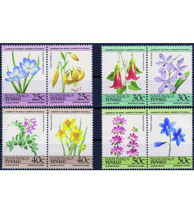 Motiv Blumen II 8 postfrische Werte auf Steck- karte