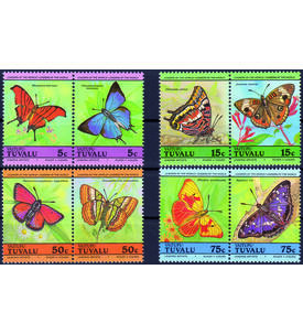 Motiv Schmetterlinge I 8 postfrische Werte auf Steck- karte