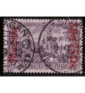Deutsche Post Marokko Nr. 57IA gestempelt geprft