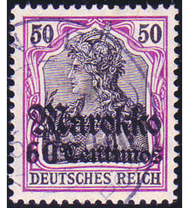 Deutsche Post Marokko Nr. 53 I gestempelt geprft