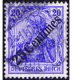 Deutsche Post Trkei Nr. 50 gestempelt geprft