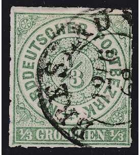   Norddeutscher Postbezirk Nr. 2 x gestempelt