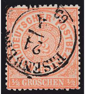   Norddeutscher Postbezirk Nr. 15 x gestempelt