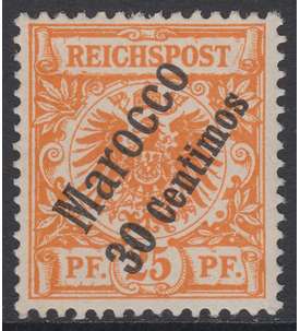   Deutsche Post Marokko Nr. 5 b