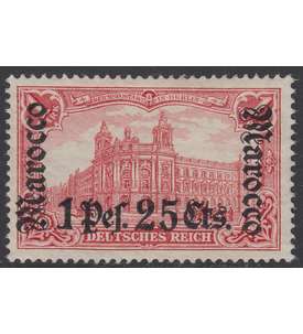   Deutsche Post Marokko Nr. 30 A