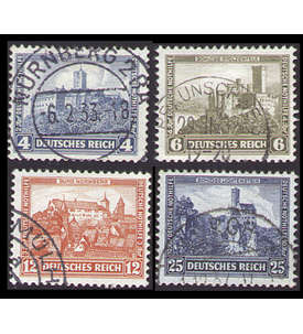 II Deutsches Reich Nr. 474-478 Nothilfe 1932 gestempelt