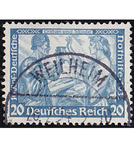 II Dt. Reich Nr. 505A 20 Pfg. Wagner gestempelt