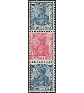 Dt. Reich ZD S 20 ungestempelt Germania 1921 (30+40+30)
