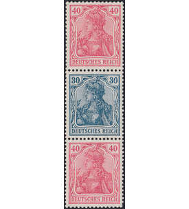 Dt. Reich ZD S 22 ungestempelt Germania 1921 (40+30+40)