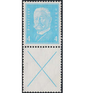 Dt. Reich ZD W 27.3 ungestemp. Reichsprsidenten 1928 (RL+X+X+5)