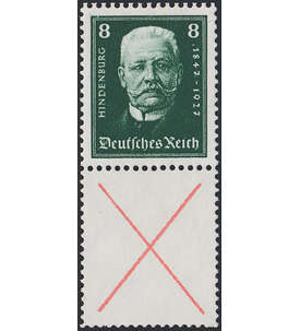 Dt. Reich ZD S 38 ungestempelt Reichsprsidenten 1932 (X+4)