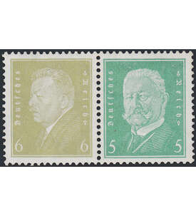Dt. Reich ZD S 41 ungestempelt Reichsprsidenten 1932 (4+X+4)