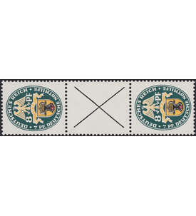 Dt. Reich ZD W 31 ungestempelt Nothilfe 1928 (X+15) Landeswappen