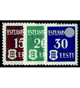 Deutsche Besetzung Estland  Nr. 1-3y postfrisch