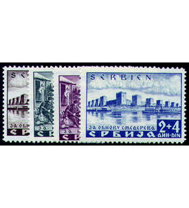 Deutsche Besetzung Serbien          Nr. 46-49 postfrisch**