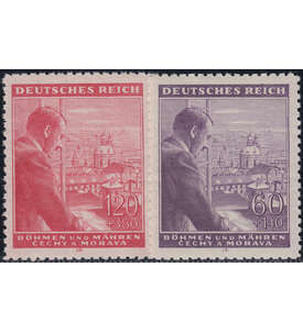 Böhmen und Mähren Nr. 126-127 postfrisch Hitler 1943