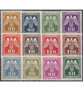 Böhmen und Mähren Nr. 13-24 postfrisch Dienstmarken 1943