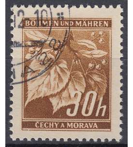 Böhmen und Mähren Nr. 64 gestempelt Lindenzweig 1941