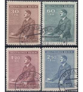 Bhmen und Mhren Nr. 85-88 gestempelt Hitler 1942