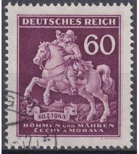 Böhmen und Mähren Nr. 113 gestempelt Tag der Marke 1943