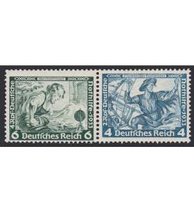 Deutsches Reich Zusammendruck W47 postfrisch Nothilfe 1933 Wagner (6+4)