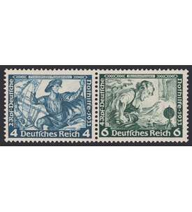 Deutsches Reich Zusammendruck W49 postfrisch Nothilfe 1933 Wagner (4+6)