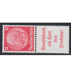 Deutsches Reich Zusammendruck S145 postfrisch Hindenburg 1934 (12+A10)